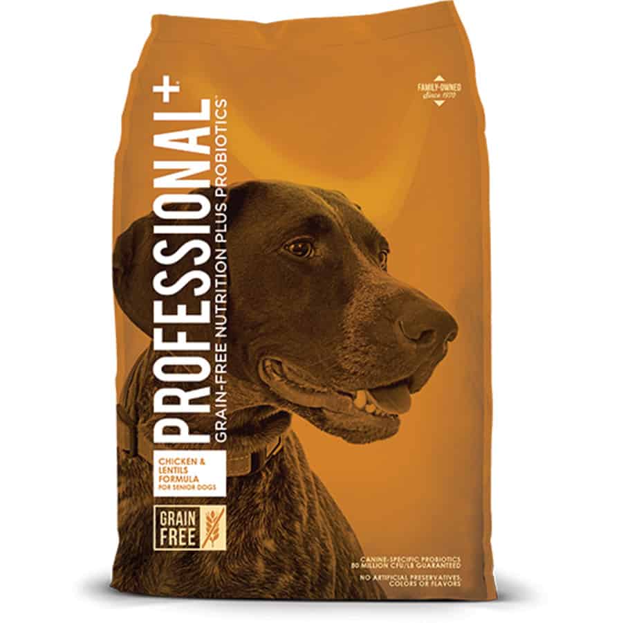 a very good senior grain free dog food