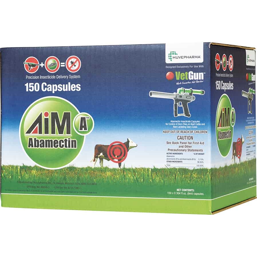 AiM-A® VetCaps for VetGun® Horn Fly Control 150 Ct