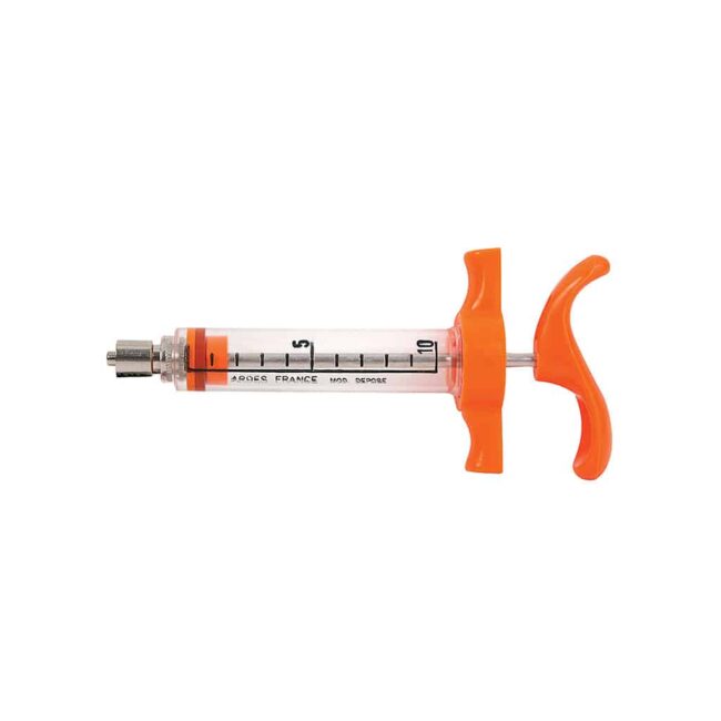 Ardes Nylon Syringe with O-Ring plunger 10cc