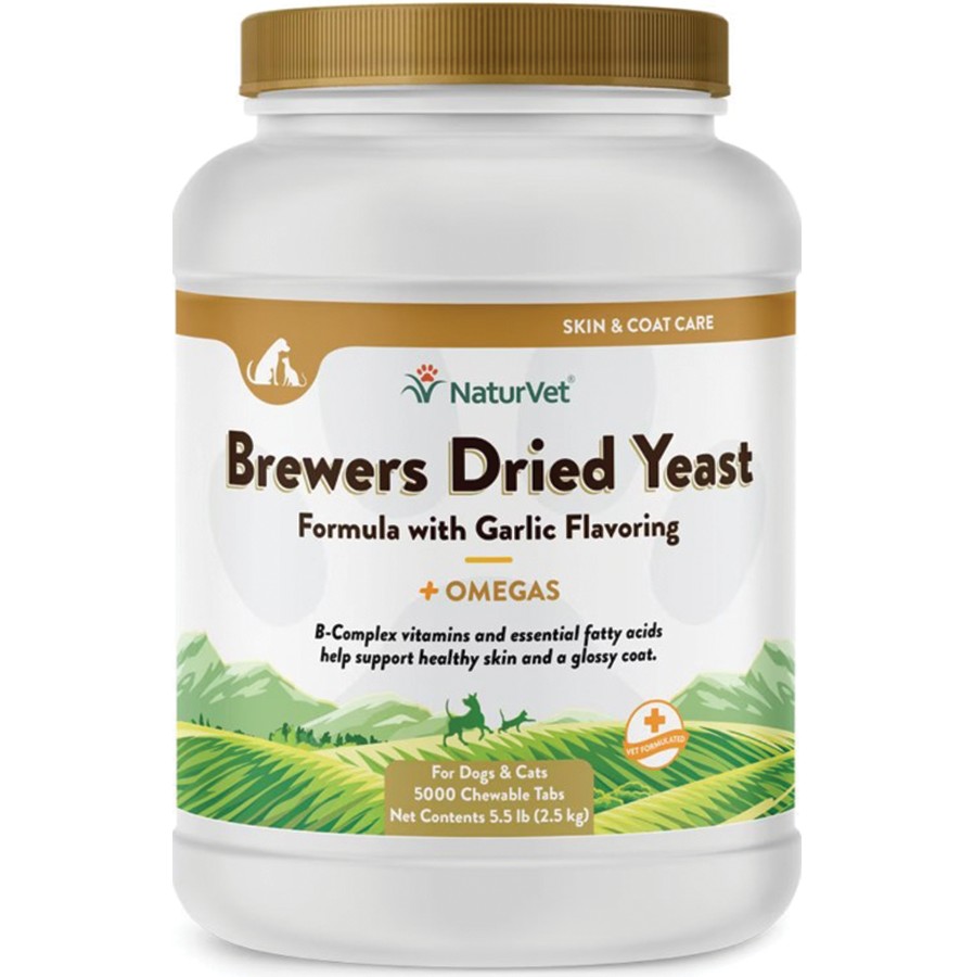 Brewers Dried Yeast Formula with Garlic Flavoring Plus Omegas