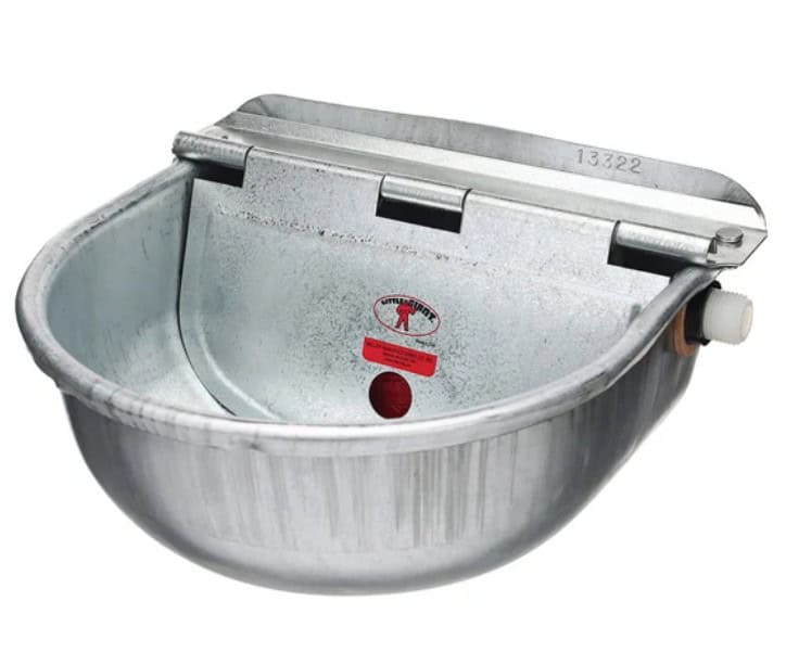 Galvanized Metal Automatic Waterer 10"
