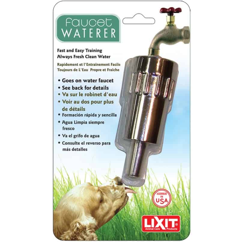 LIXIT Self Waterer Faucet Dog Waterer