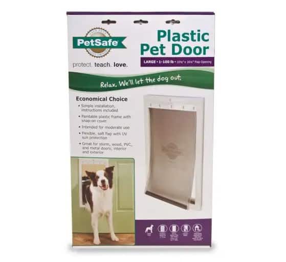 PetSafe Plastic Pet Door Large UPCO Pet Supplies