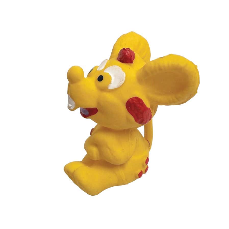Master Mouse Assorted Latex Dog Toy