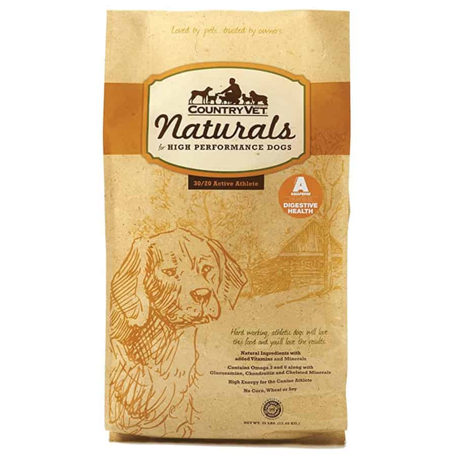 Country Vet Naturals 30/20 Dog Food 35 lb | UPCO Pet Supplies