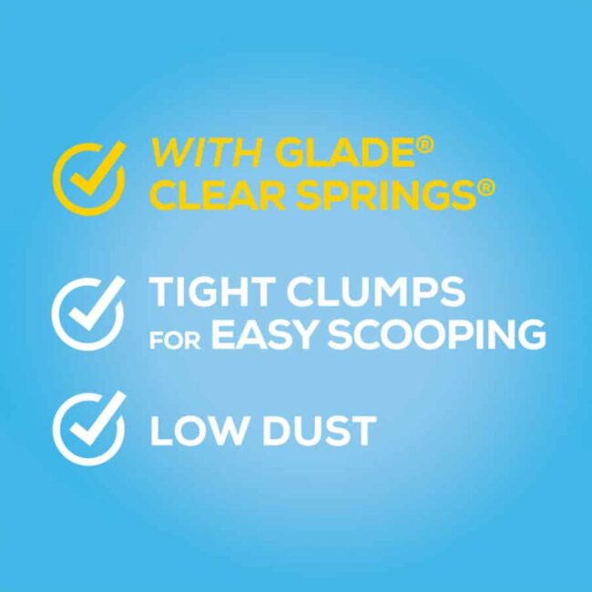 Tidy Cat Glade Tough Odor Solutions Cat Litter 35 lb
