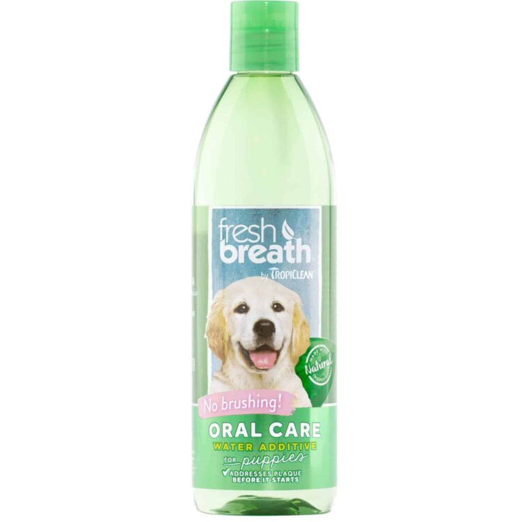 Tropiclean Fresh Breath Oral Care Water Additive for Puppies 16 oz