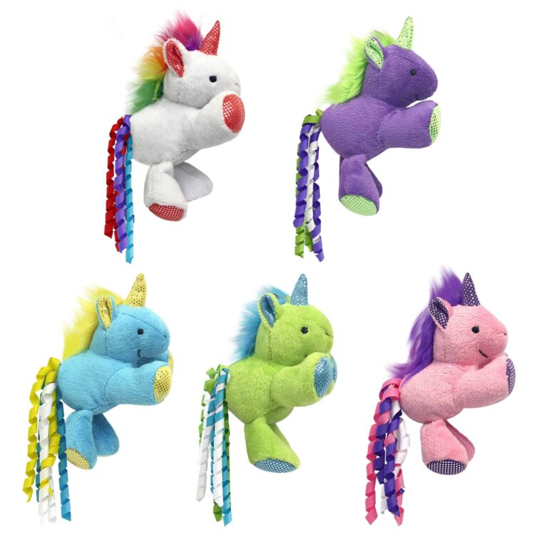 Multipet Unicorn Cat Toy (Assorted Colors)