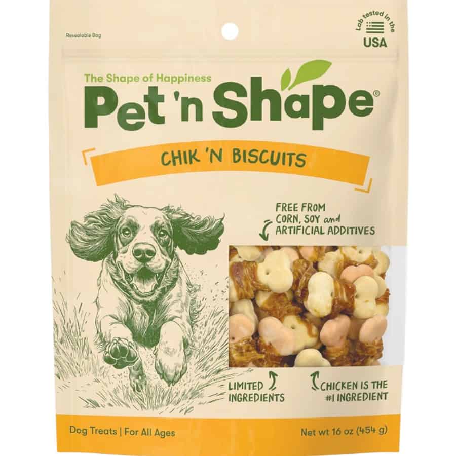 Pet 'n Shape Chik 'n Biscuits Dog Treats 16 oz
