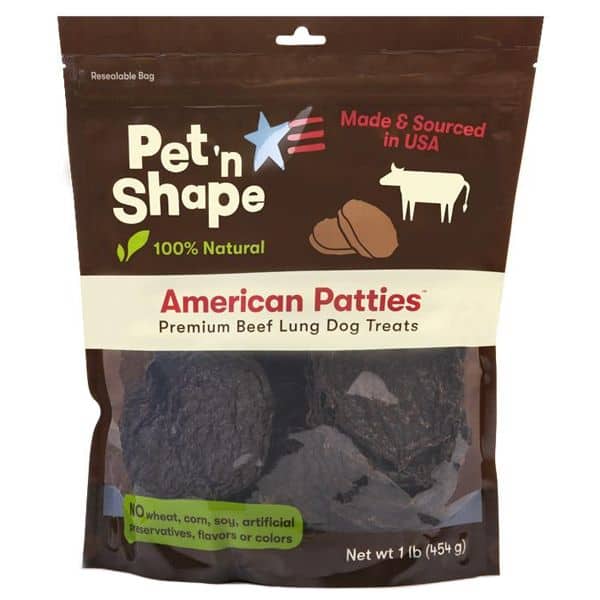 Pet 'n Shape American Beef Patties 1 lb UPCO Pet Supplies