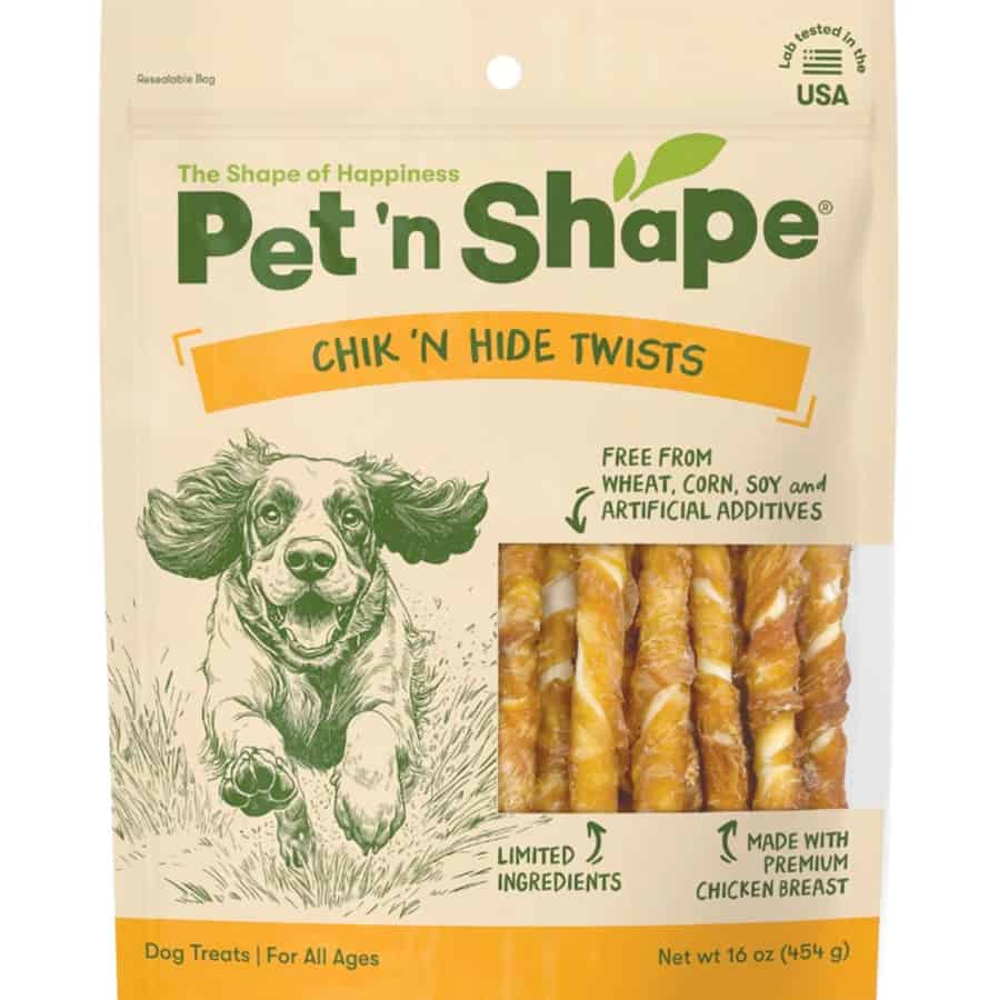 Pet 'n Shape Chik 'N Hide Twists 5" 16 Ct