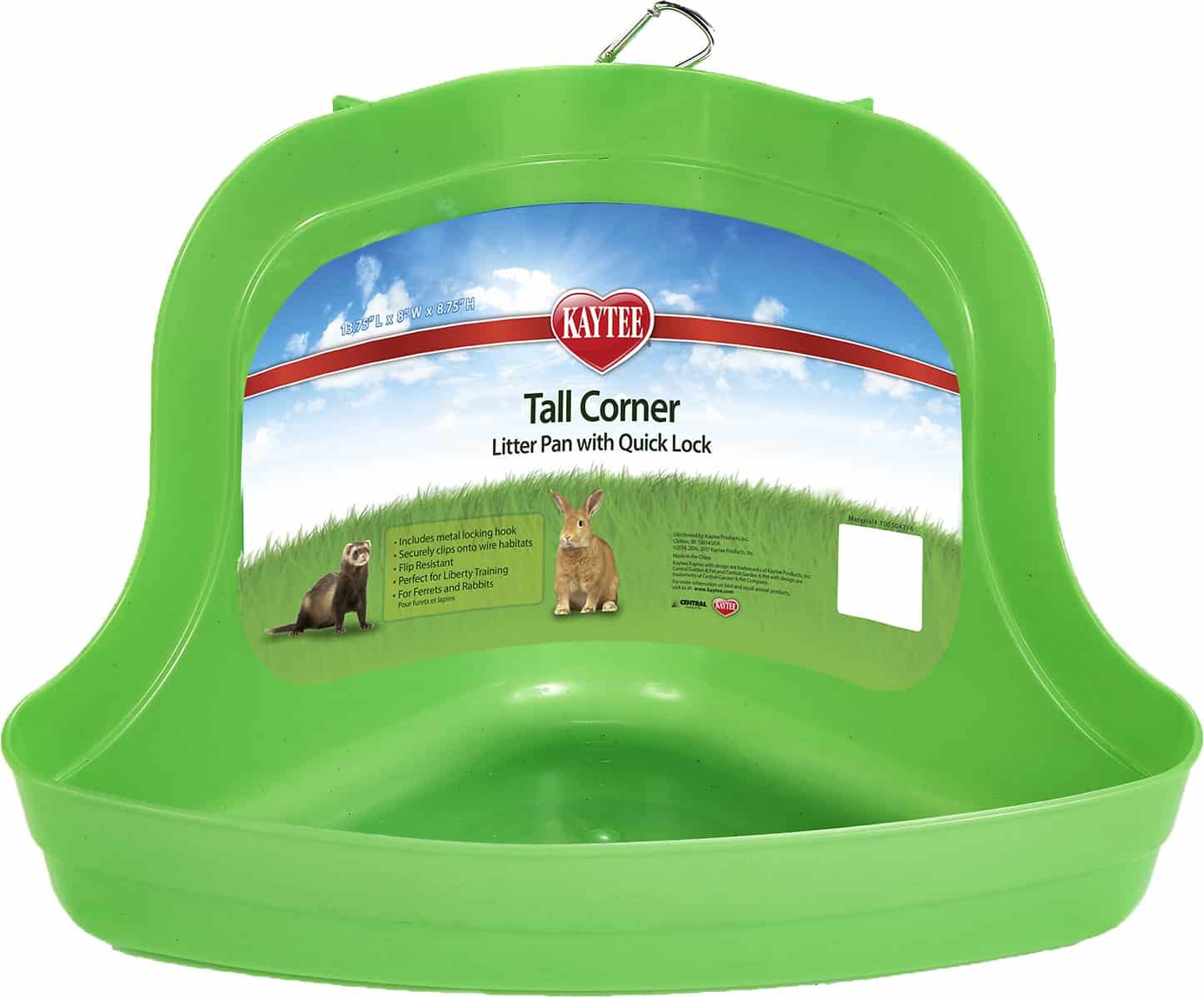 Kaytee hi shop corner litter pan