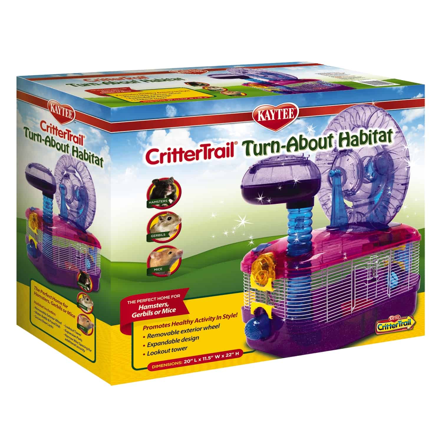 Crittertrail cage add outlet ons