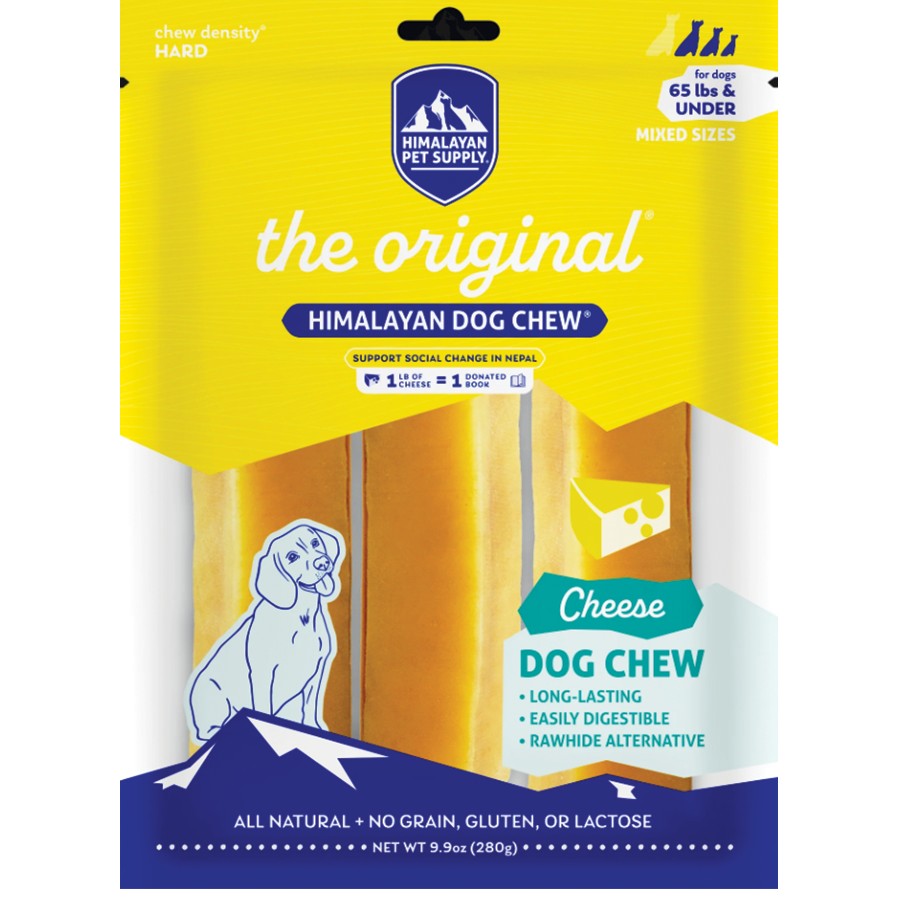 Himalayan Dog Chew Cheese Dog Treat Variety 3 pack