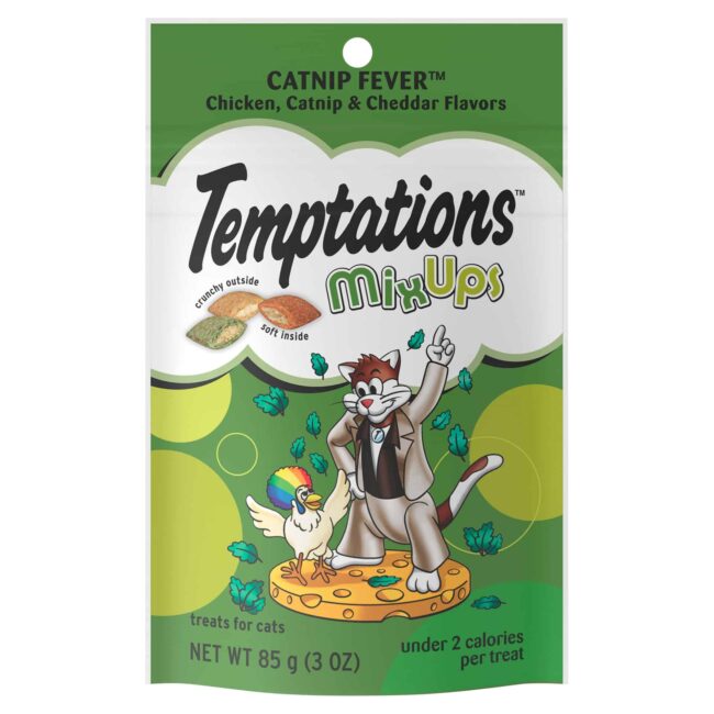 Temptations Mixups Catnip Fever Cat Treats 3 oz