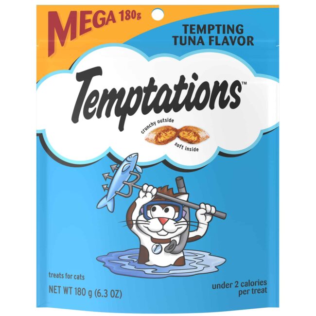 Temptations Tempting Tuna Flavor Cat Treats 6.3 oz