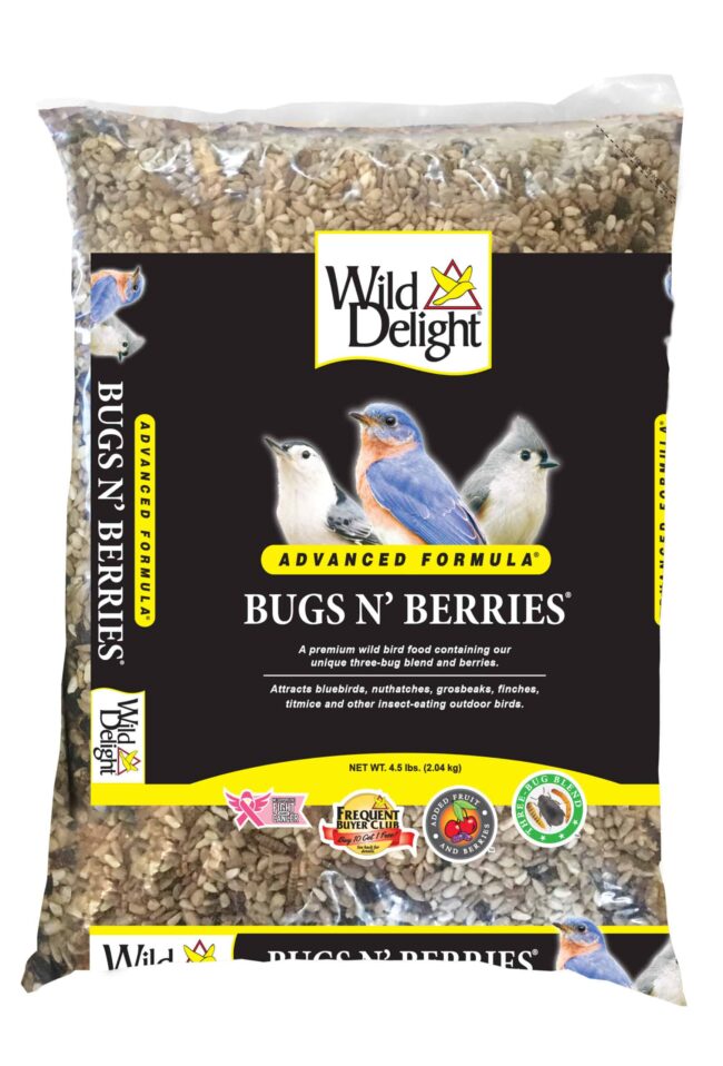 Wild Delight Bugs N' Berries Bird Food 4.5 lb