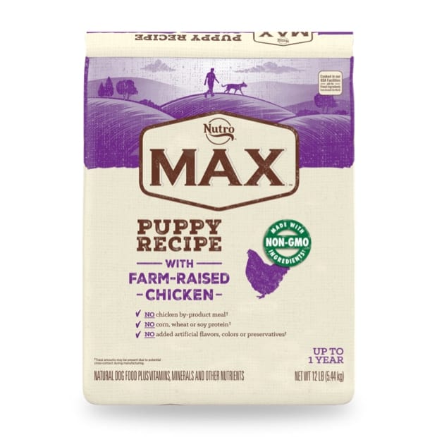 Nutro MAX Large Breed Puppy Food Chicken Recipe 25 lb