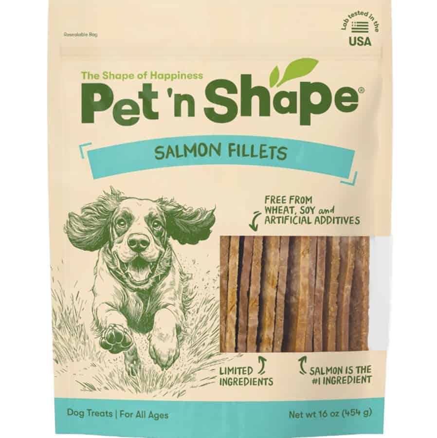 Pet 'n Shape Salmon Fillets Dog Treats 16 oz