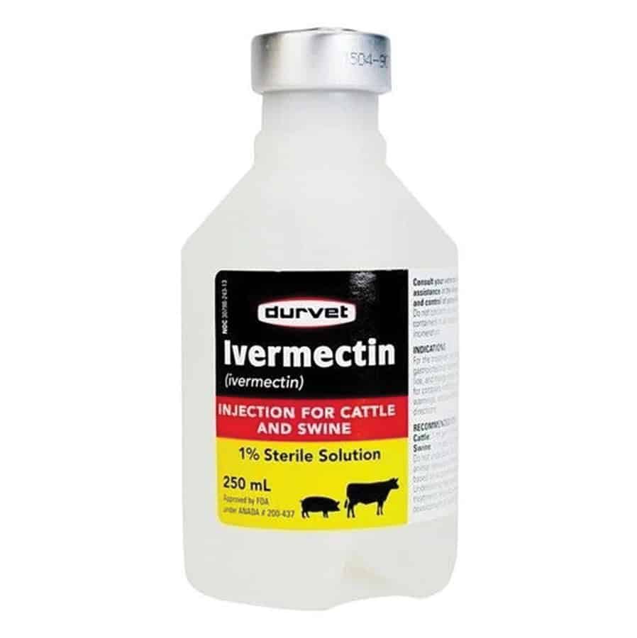 Durvet 1% Ivermectin Injection 250 ml