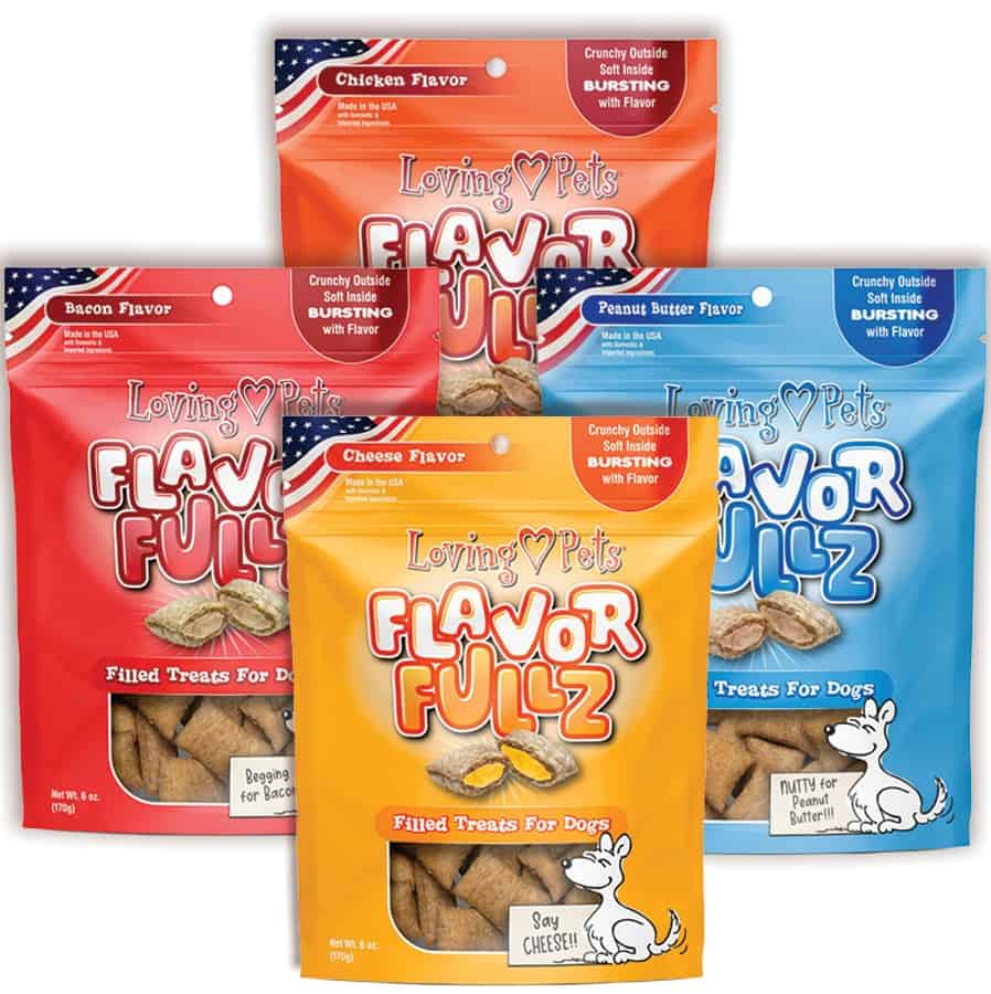 Flavor Fullz Crunchy & Soft Dog Treats 6 oz