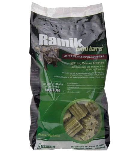Ramik Mini Bars Pest Control 64 x 1 oz