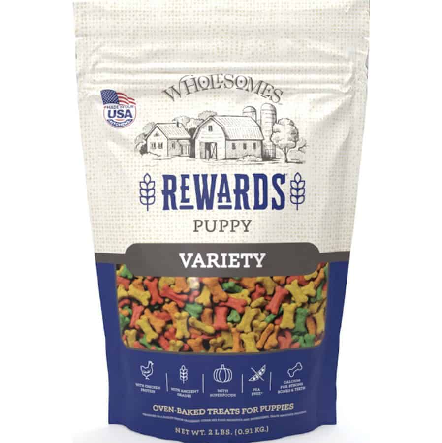 Wholesomes Rewards Puppy Variety Biscuit Dog Treats 2 lb