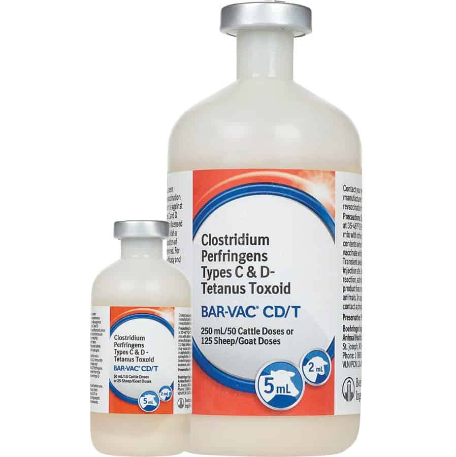 Bar-Vac CD/T Cattle, Goat & Sheep Vaccine