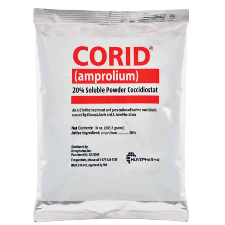 CORID (Amprolium 20%) Soluble Powder 10 oz