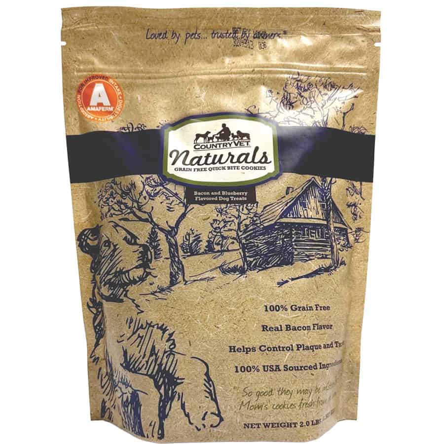 Country Vet Naturals Bacon & Blueberry Dog Treats 2 lb