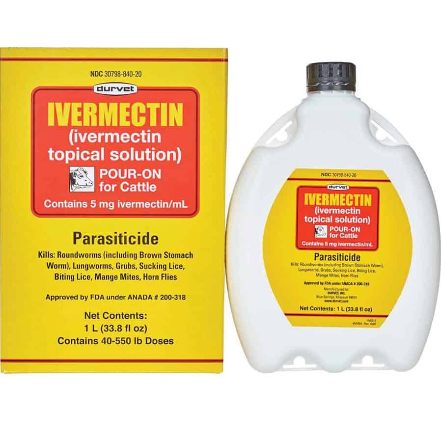 Durvet Ivermectin Pour-On for Cattle