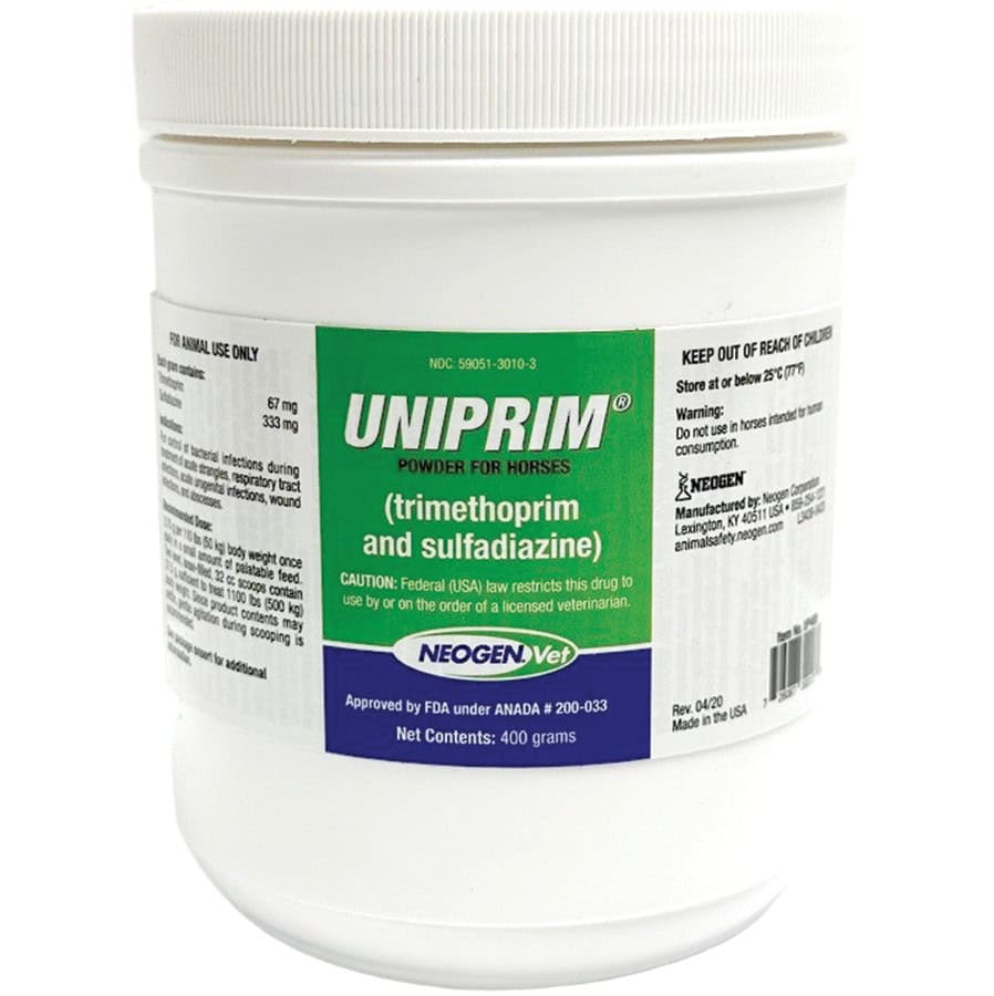 UNIPRIM Powder for Horses 400 gm RX