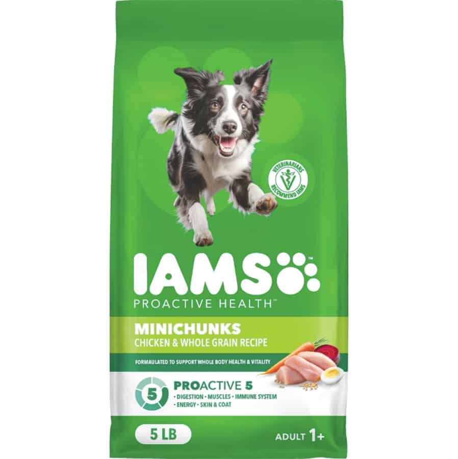Iams Proactive Health Minichunks with Real Chicken & Whole Grains 5 lb