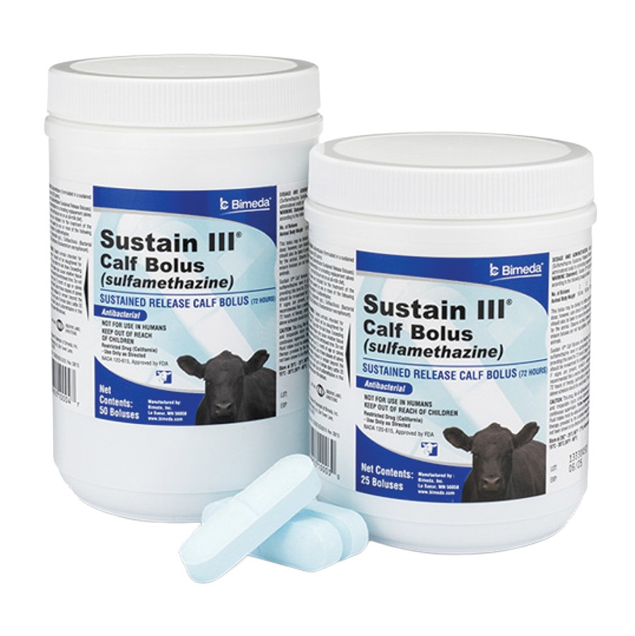 Sustain III Calf Scour Bolus