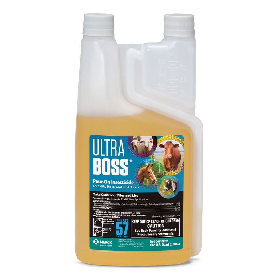 Ultra Boss Permethrin Insecticide Pour-On Qt