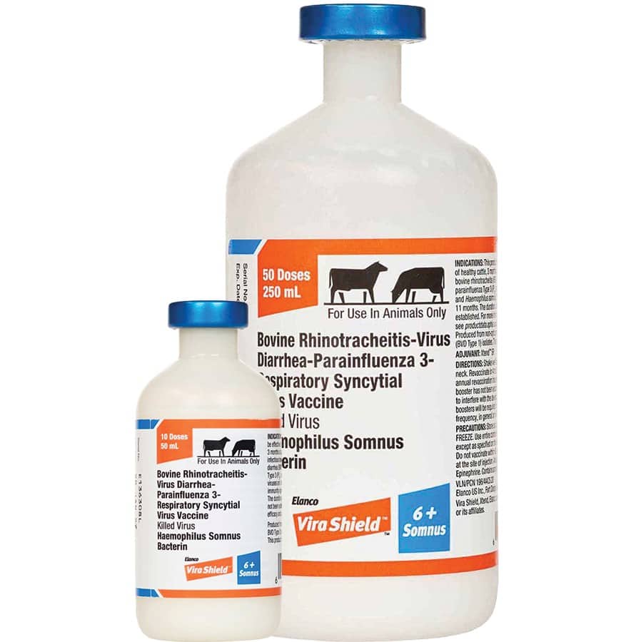 Vira Shield 6 + Somnus Cattle Vaccine