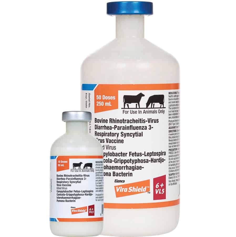 Vira Shield 6 + VL5 Cattle Vaccine