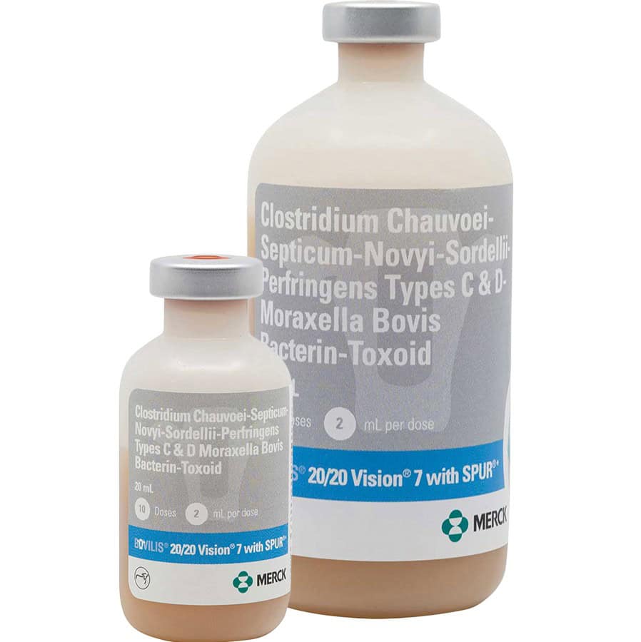 Bovilis 20/20 Vision 7 with Spur Cattle Vaccine