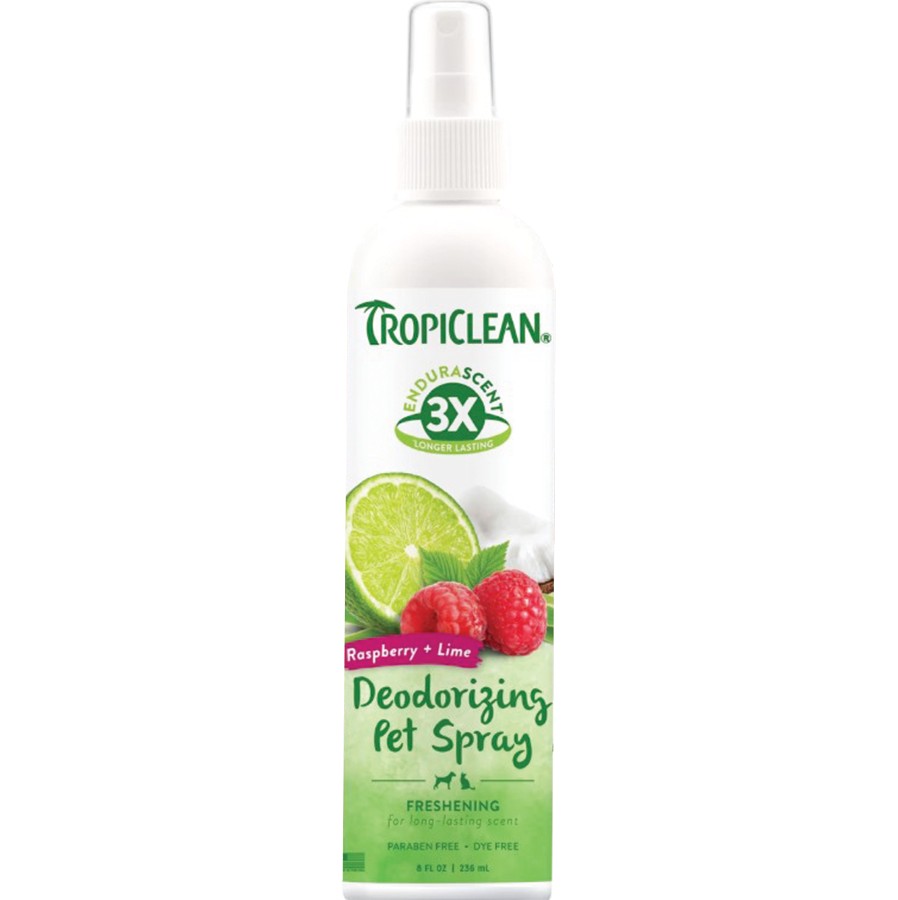 Tropiclean Raspberry & Lime Deodorizing Spray 8 oz