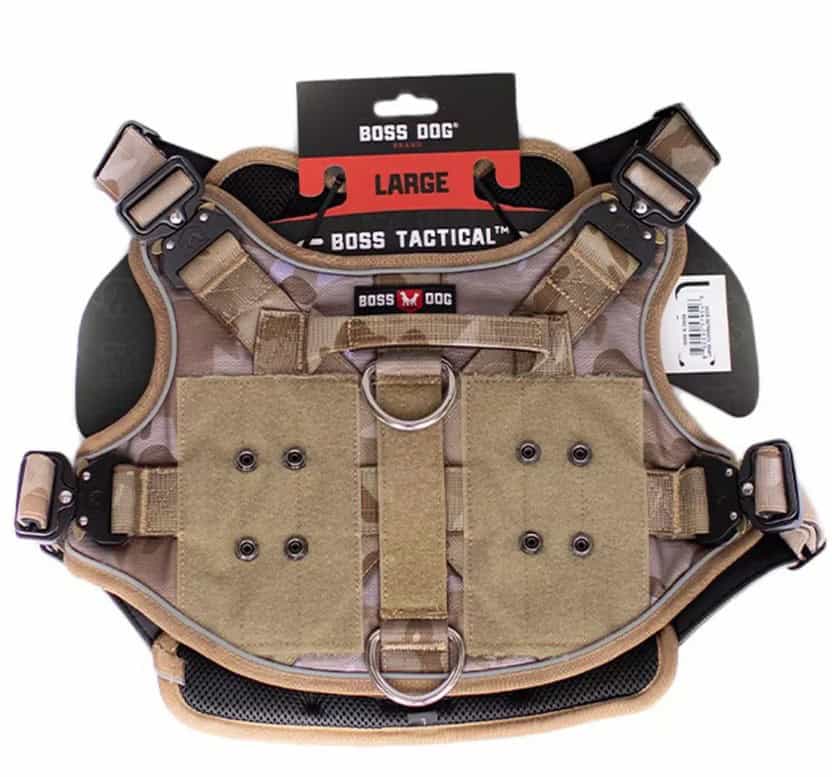 Boss-Dog-Tan-Camo-Harness-LG
