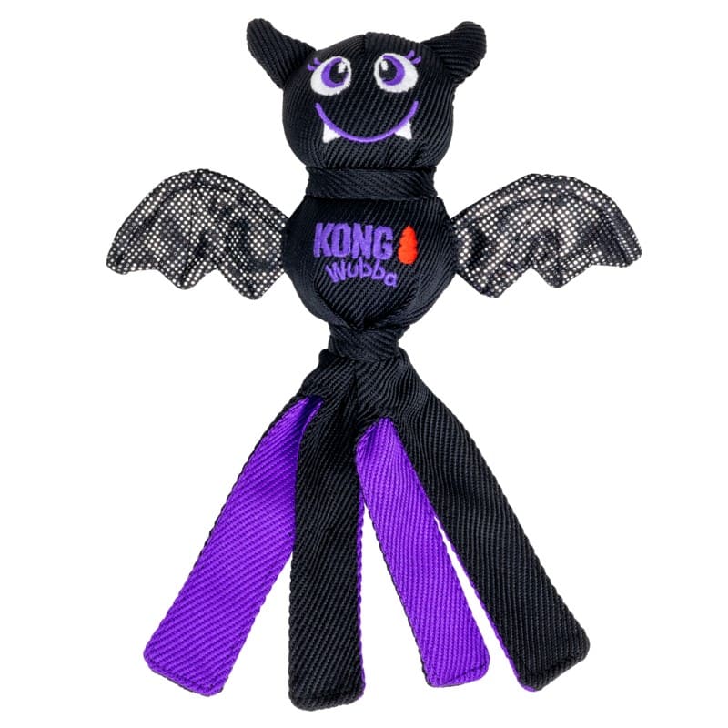 KONG® Halloween Wubba® Ballistic Bat Dog Toy Small