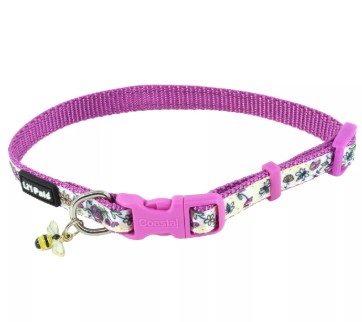 Li'l Pals® Charming Ribbon Overlay Dog Collar – Bumble Bee