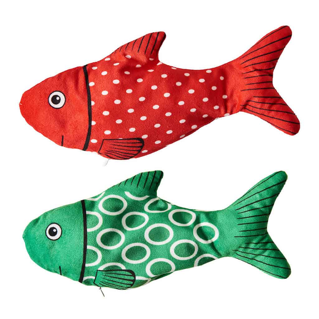 SPOT® Holiday Flippin' Fish Interactive Cat Toy Assorted 11.5"
