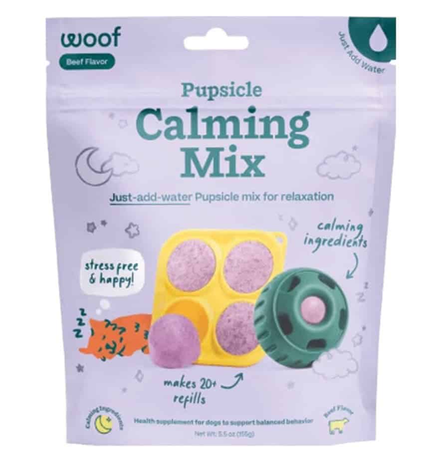Woof® Pupsicle Calming Beef Lickable Dog Treat Mix 5.5 oz