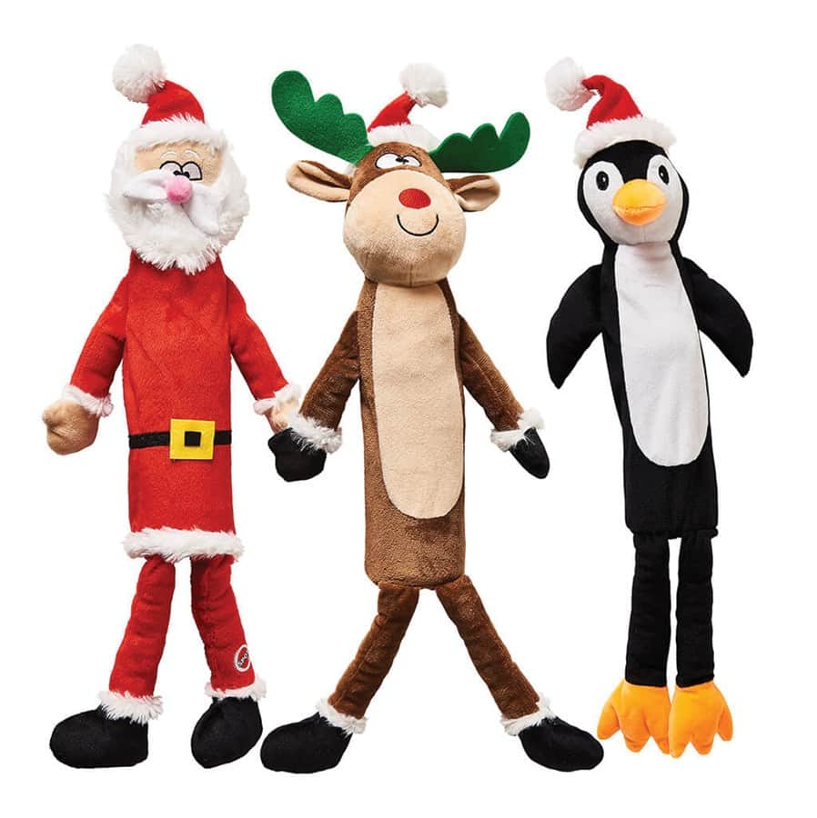 SPOT® Holiday Plush Bottle Dog Toy Assorted 22"